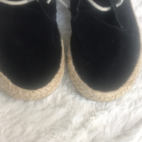 “STEVE MADDEN” Velvet Lace Up Ladies Espadrilles . - Picture 6 of 16